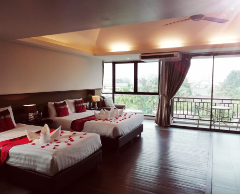 deluxe family triple room