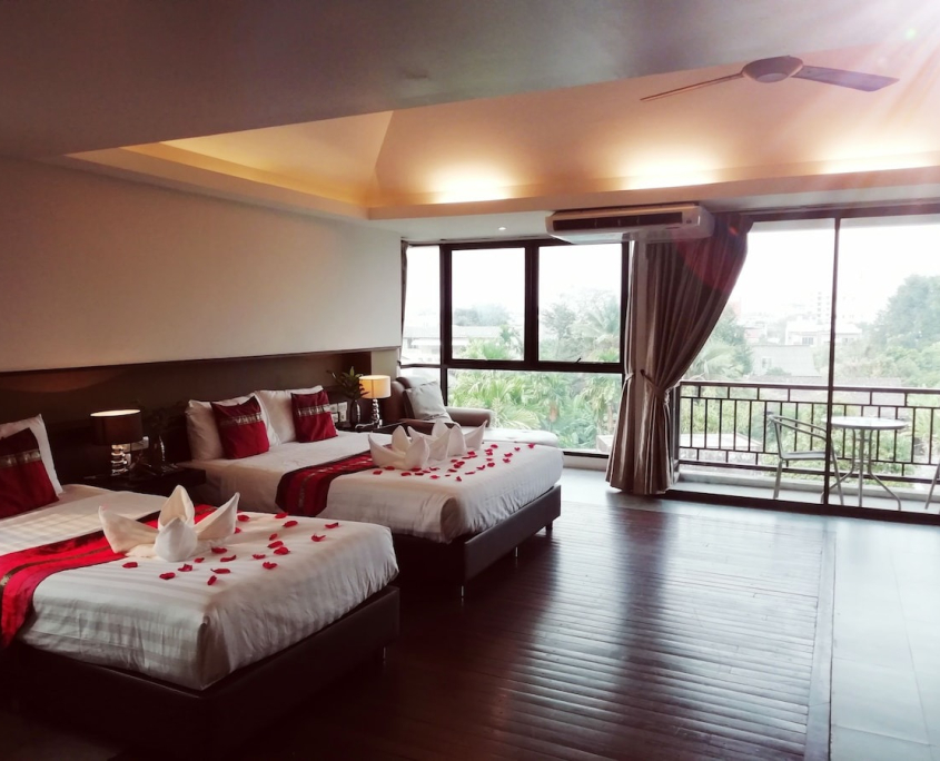 deluxe family triple room