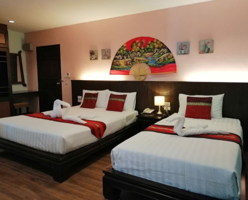 family triple room