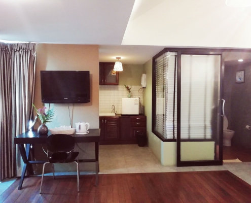 triple room with view